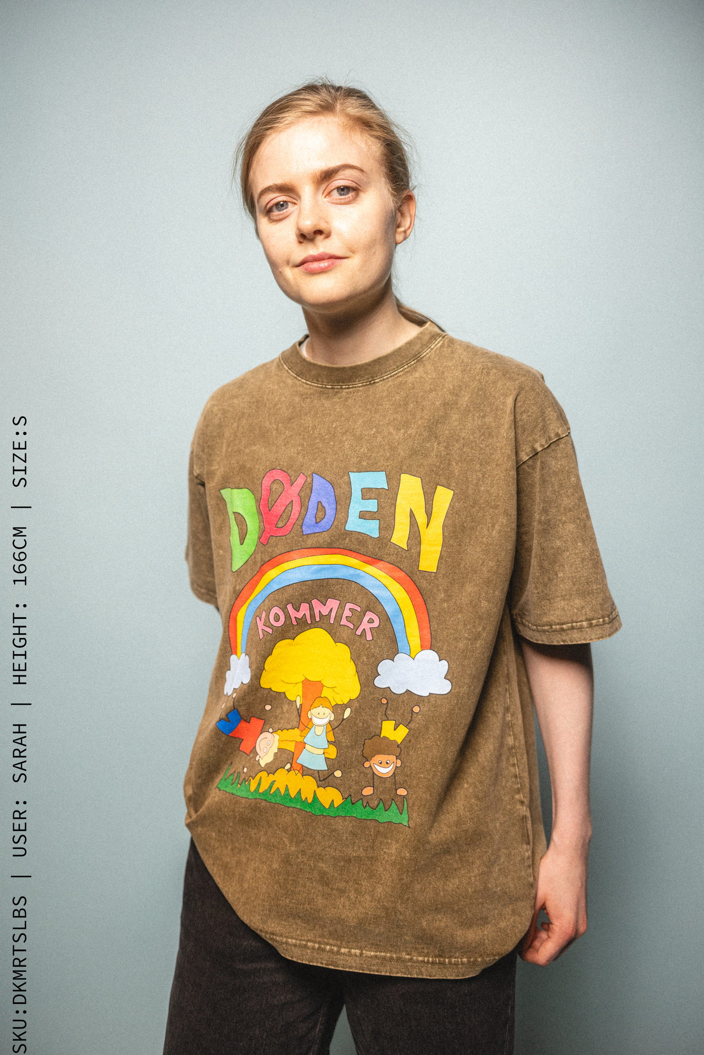 DKMR | T-SHIRT | LYS BRUN