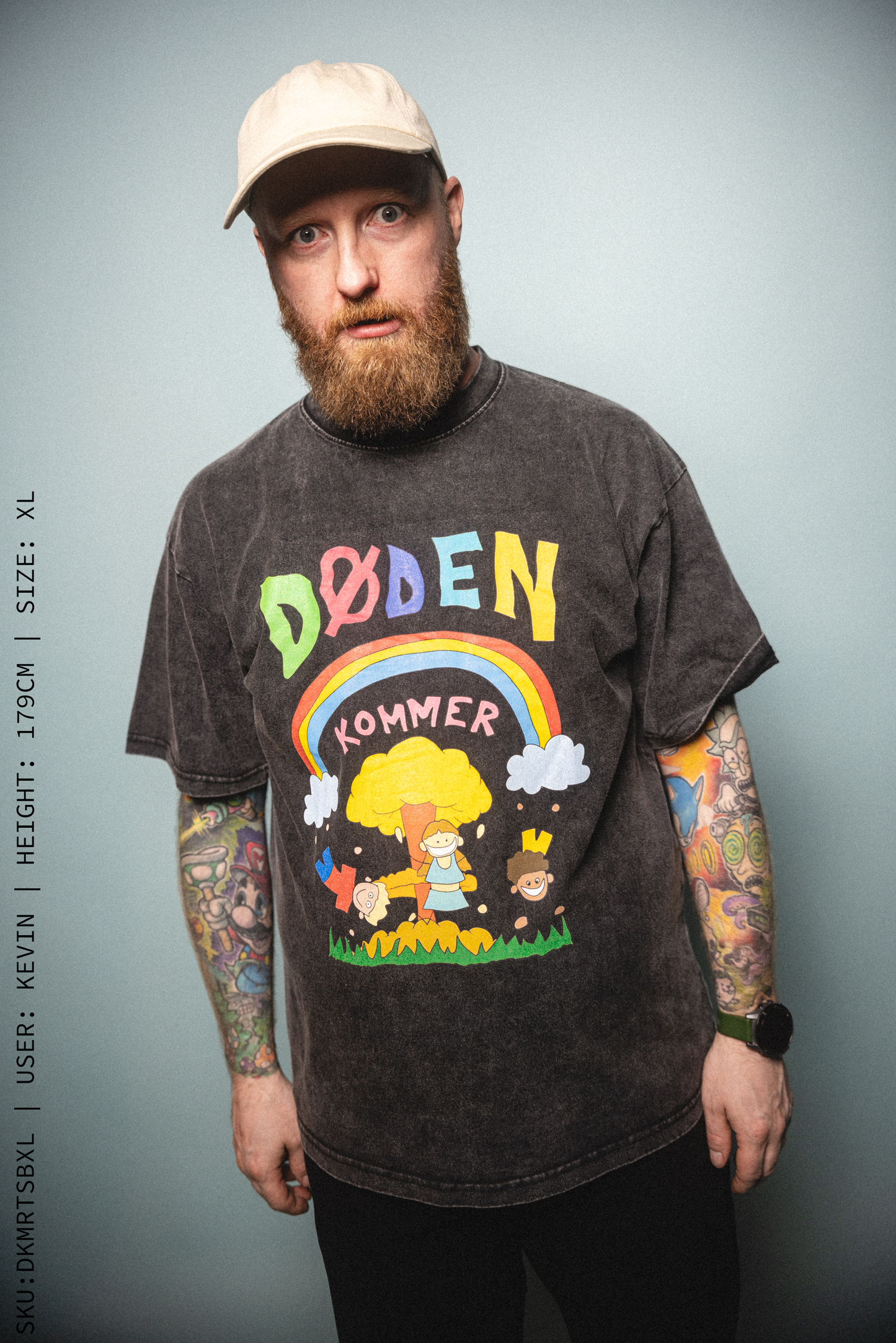 DKMR | T-SHIRT | SVART